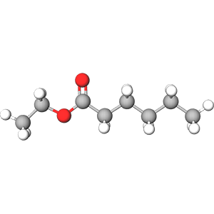 3D model image of Ethyl Hexanoate