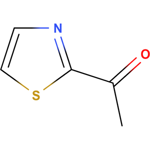 Structure formular image of 2-Acetyl Thiazole