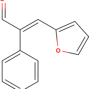 Structure formular image of 2-Phenyl-3-(2-Furyl)-Propenal