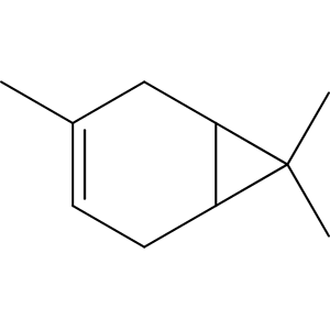 Structure formular image of 3-Carene