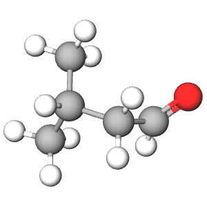 3D model image of 3-Methylbutanal