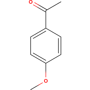 Structure formular image of Acetanisole