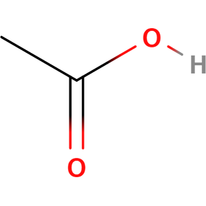 Structure formular image of Acetic Acid