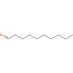 Structure formular image of Aldehyde C-10