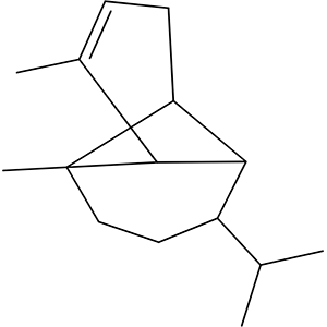 Structure formular image of alpha-Copaene