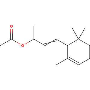 Structure formular image of Alpha-Ionyl Acetate