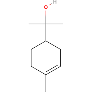 Structure formular image of alpha-Terpineol