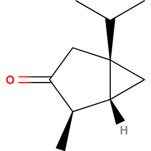 Structure formular image of alpha-Thujone