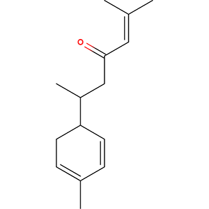 Structure formular image of alpha-Turmerone