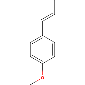 Structure formular image of Anethole