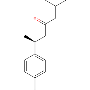 Structure formular image of ar-Turmerone