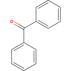 Structure formular image of Benzophenone