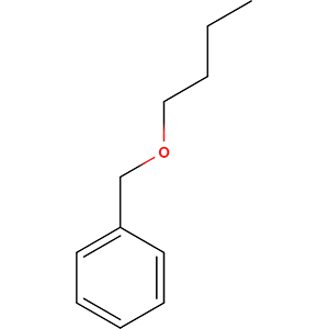 Structure formular image of Benzyl Butyl Ether