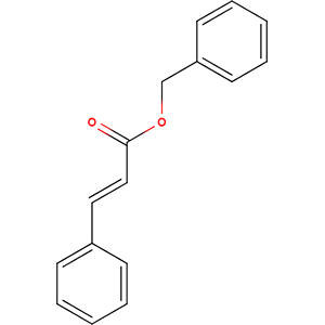 Structure formular image of Benzyl Cinnamate