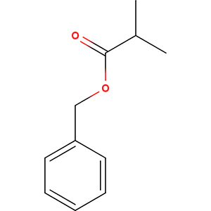 Structure formular image of Benzyl isobutyrate