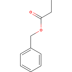 Structure formular image of Benzyl propionate