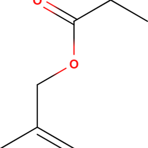 Structure formular image of Benzyl Tiglate