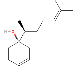 Structure formular image of beta-Bisabolol