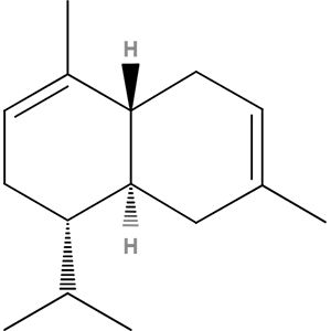 Structure formular image of beta-Cadinene