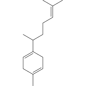 Structure formular image of beta-Curcumene