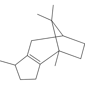 Structure formular image of beta-Patchoulene