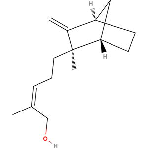 Structure formular image of beta-Santalol