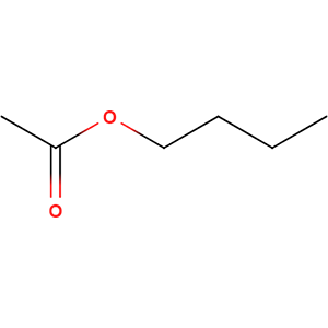 Structure formular image of Butyl Acetate