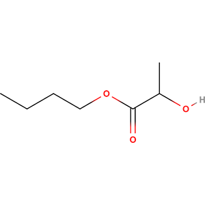 Structure formular image of Butyl Lactate