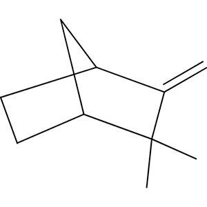 Structure formular image of Camphene