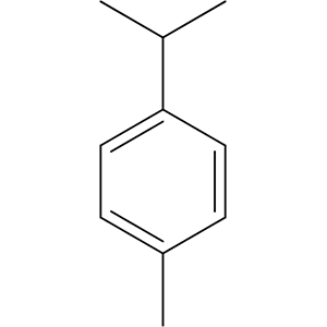 Structure formular image of Cymene