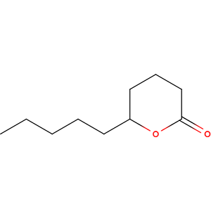 Structure formular image of Delta-Decalactone