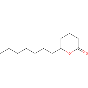 Structure formular image of Delta-Dodecalactone