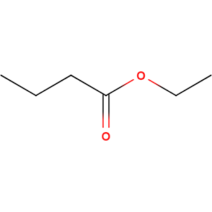 Structure formular image of Ethyl Butyrate