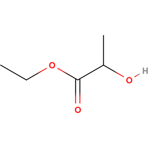 Structure formular image of Ethyl Lactate