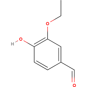 Structure formular image of Ethylvanillin