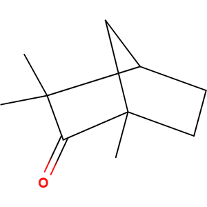 Structure formular image of Fenchone