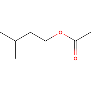 Structure formular image of Isoamyl acetate