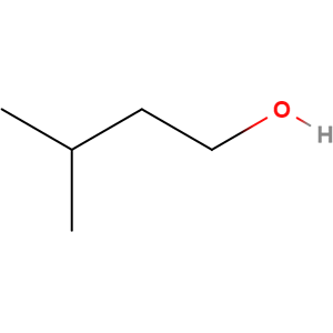 Structure formular image of Isoamyl Alcohol