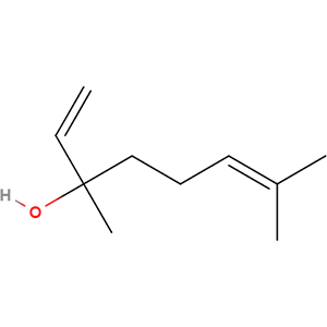 Structure formular image of Linalool