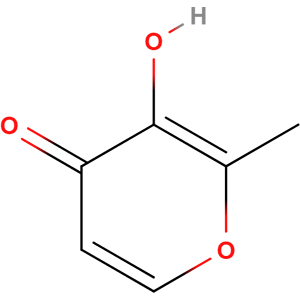 Structure formular image of Maltol