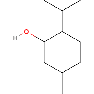 Structure formular image of Menthol