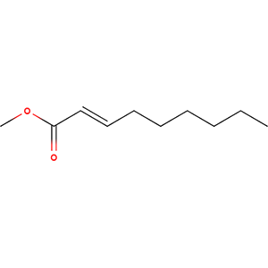 Structure formular image of Methyl 2-Nonenoate