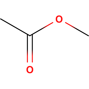 Structure formular image of Methyl acetate