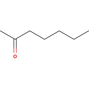 Structure formular image of Methyl Amyl Ketone