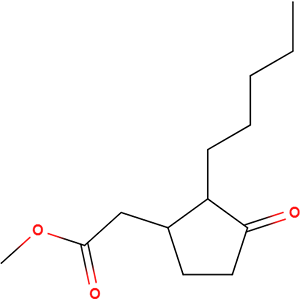 Structure formular image of Methyl Dihydrojasmonate