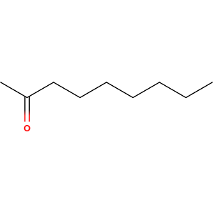 Structure formular image of Methyl Heptyl Ketone