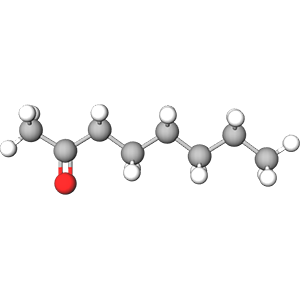 3D model image of Methyl Hexyl Ketone