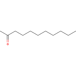 Structure formular image of Methyl nonyl ketone