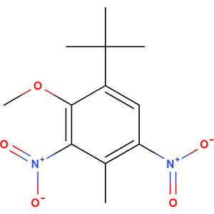 Structure formular image of Musk ambrette