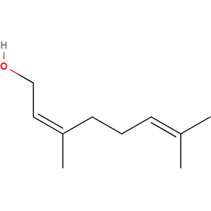 Structure formular image of Nerol